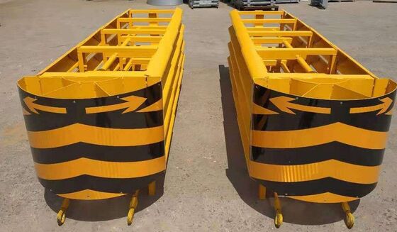 quality হাই স্পিড অ্যান্টি-কোলিশন প্যাড হাইওয়ে ক্র্যাশ প্যাড রিফ্লেক্টিভ সতর্কতা টেপ সহ factory