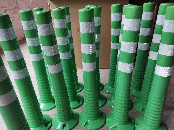 ৭৫ সেন্টিমিটার বহিরঙ্গন সড়ক নিরাপত্তা সতর্কতা টেকসই পিইউ প্লাস্টিক ট্রাফিক সতর্কতা পোস্ট 14