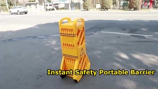 ROADSAFE 3900mm ফোল্ডেবল ট্রাফিক ব্যারিয়ার সেফটি সলিউশন